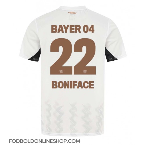 Bayer Leverkusen Victor Boniface #22 Udebanetrøje 2024-25 Kortærmet